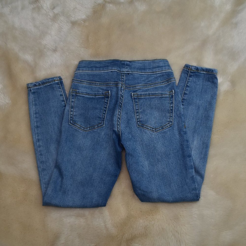 Cat & Jack Skinny Jeggings Distressed Size 6